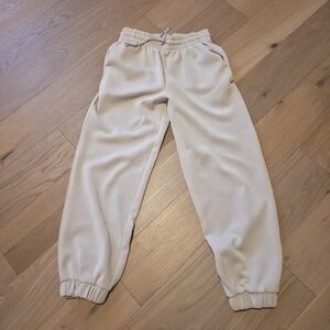 Oysho Cream Jogger Pants